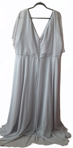 AW Bridal Light Silver bridesmaids Dress - Picture 5 of 8